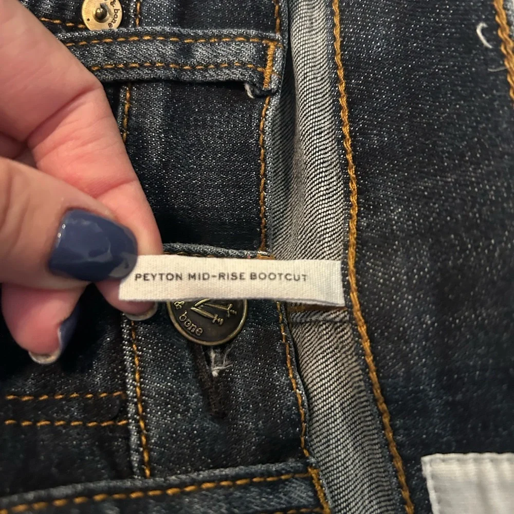 rag & bone Peyton Mid Rise Bootcut - Picture 5 of 7